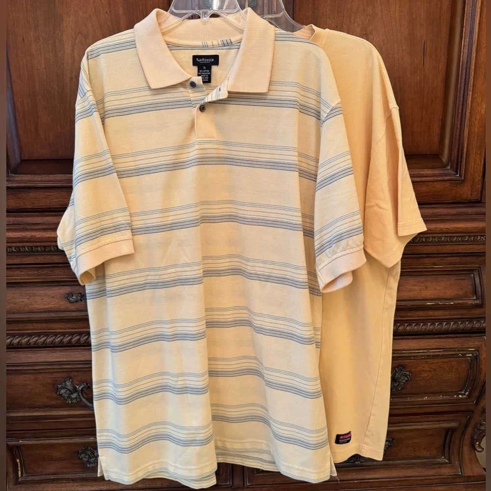 Two summer pullover tops - extra large size Men